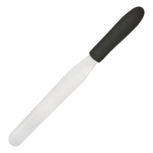 Winco TKPS-7 Bakery Spatula, Black PP Handle, 7-15/16" x 1-1/4" Blade