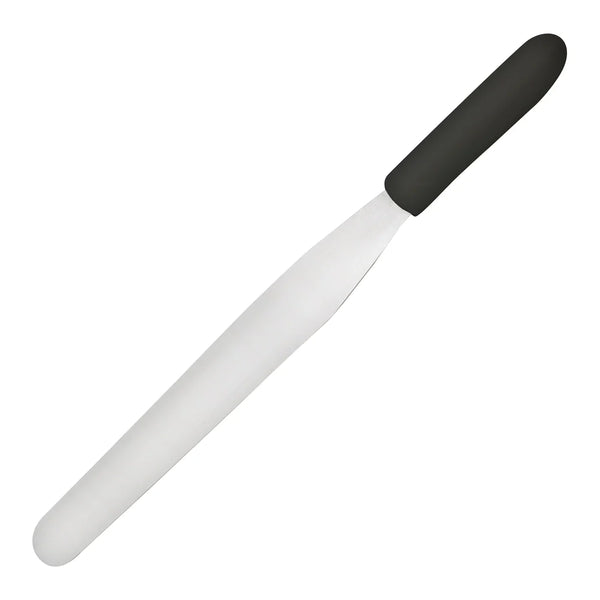 Winco TKPS-9 Bakery Spatula, Black PP Handle, 10" x 1-3/8" Blade