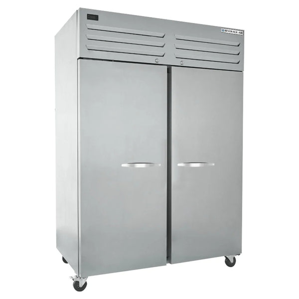 Beverage-Air TMF2HC-1S 54" Solid Door Stainless Steel Reach-In Freezer