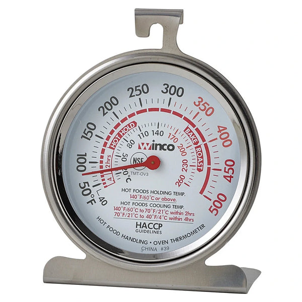 Winco TMT-OV3 Oven Thermometer, 3" Dial