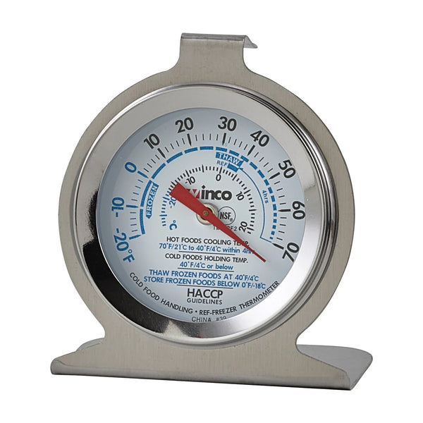 Winco TMT-RF2 Freezer/Refrig Thermometer, 2" Dial