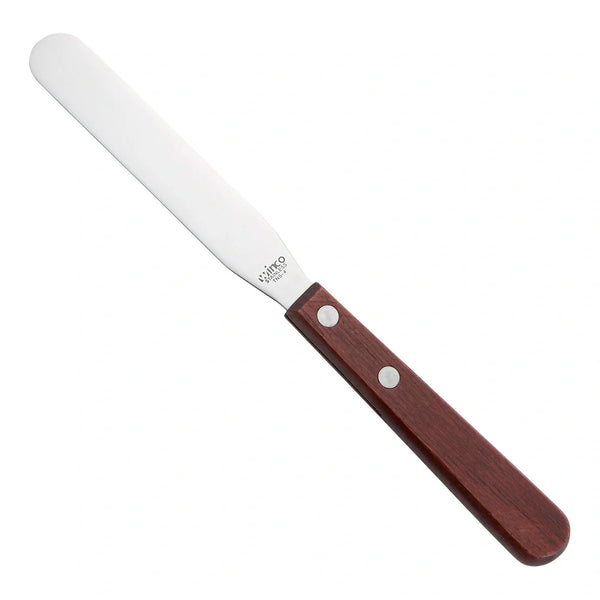 Winco TNS-4 Bakery Spatula, Wooden Handle, 4" x 11/16" Blade