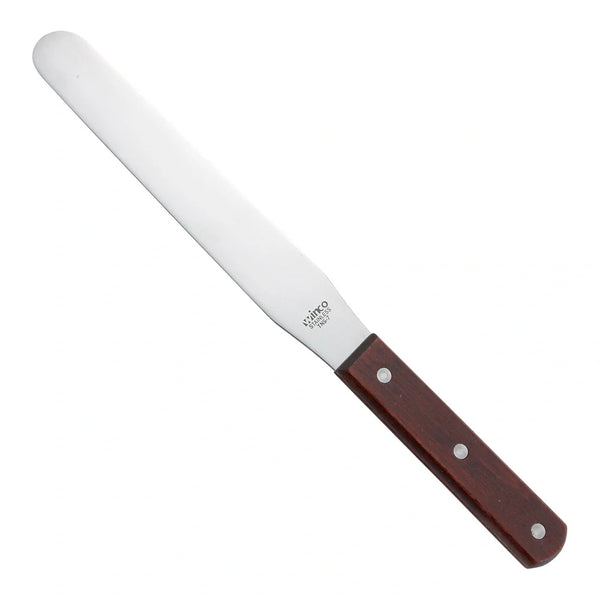 Winco TNS-7 Bakery Spatula, Wooden Handle, 7-7/8" x 1-1/4" Blade