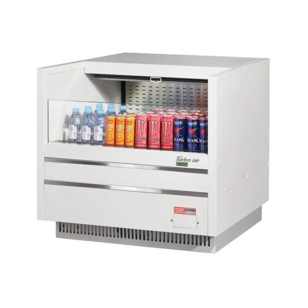 Turbo Air TOM-36UC-W(B)-N 36-1/4" Drop-In Horizontal Open Display Case, 5 cu. Ft., 115/60/1