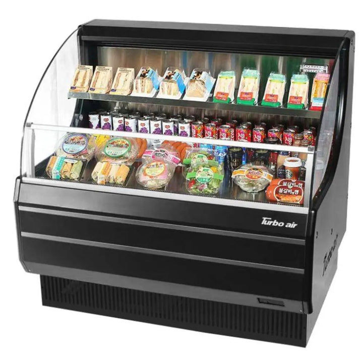 Turbo Air TOM-40LW(B)-N 39" Horizontal Open Display Merchandiser, 15.2 cu. Ft., 115/60/1