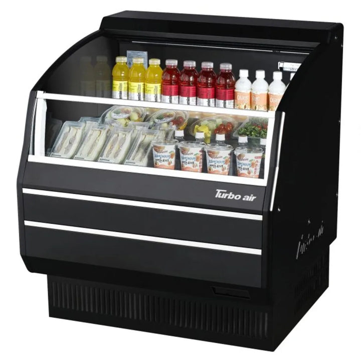 Turbo Air TOM-40SB-SP(-A)-N 39-1/8" Open Display Merchandiser, 6.7 cu. Ft., 115/60/1