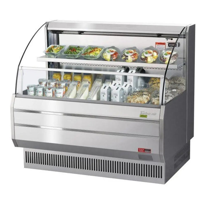 Turbo Air TOM-50LS-N 50-7/8" Horizontal Open Display Merchandiser, 9.8 cu. Ft., 115/60/1