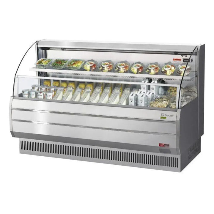 Turbo Air TOM-75LS-N 75-3/4" Horizontal Open Display Merchandiser, 14.8 cu. Ft., 115/60/1