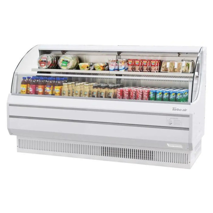 Turbo Air TOM-75LW(B)-N 75-3/4" Horizontal Open Display Merchandiser, 14.8 cu. Ft., 115/60/1