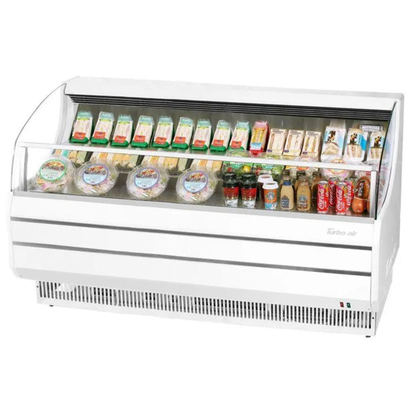 Turbo Air TOM-75SW(B)-N 75-3/4" Horizontal Open Display Merchandiser, 13.5 cu. Ft., 115/60/1