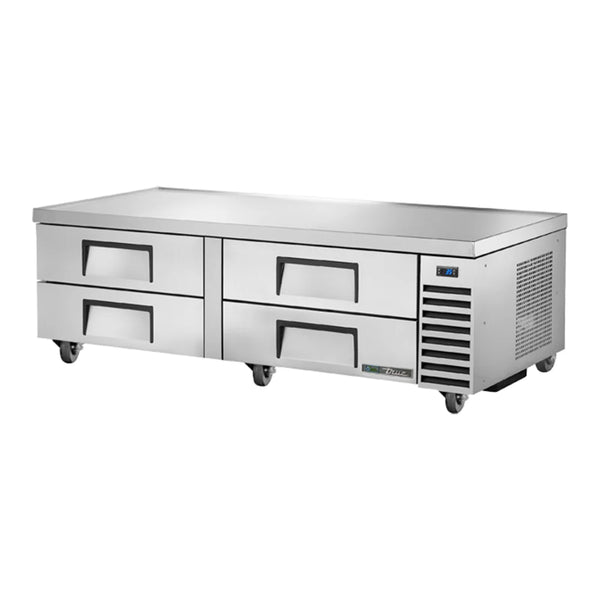 True TRCB-72-HC 72 3/8" Refrigerated Chef Base with 4 Drawers