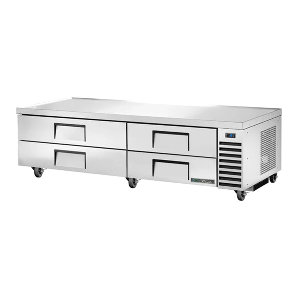 True TRCB-82-HC 82 3/8" Refrigerated Chef Base with 4 Drawers