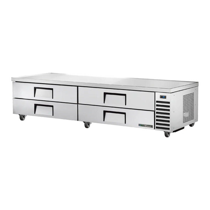 True TRCB-96-HC 95 1/2" Refrigerated Chef Base with 4 Drawers