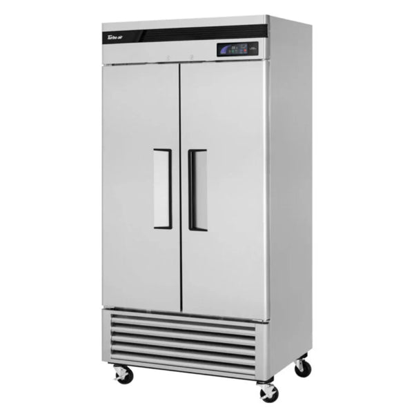 Turbo Air TSR-35SD-N6 40" 2 Section Super Deluxe Reach-in Bottom Mount Refrigerator, 29.19 cu. Ft, 115/60/1