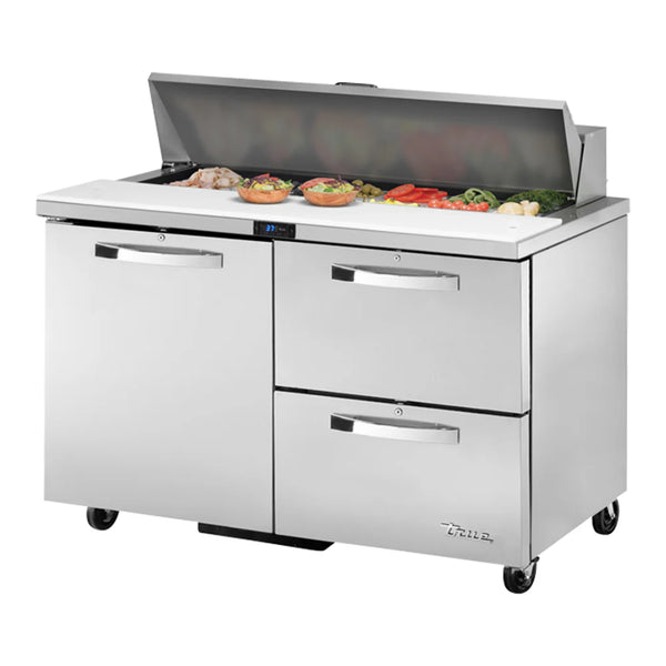 True TSSU-48-12D-2-HC-SPEC3 Sandwich/Salad Unit with Door/Drawers and Hydrocarbon Refrigerant