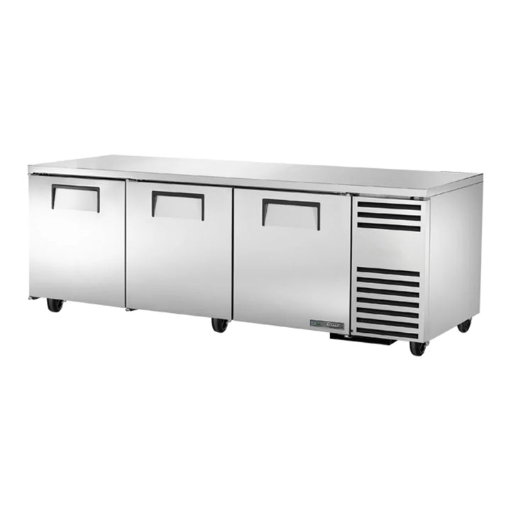 True TUC-93-HC 93 1/4" Undercounter Refrigerator with Three Doors