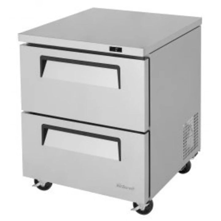 Turbo Air TUF-28SD-D2-N 27-1/2" 1 Section Super Deluxe Undercounter Freezer, 6.8 cu. Ft., 115/60/1