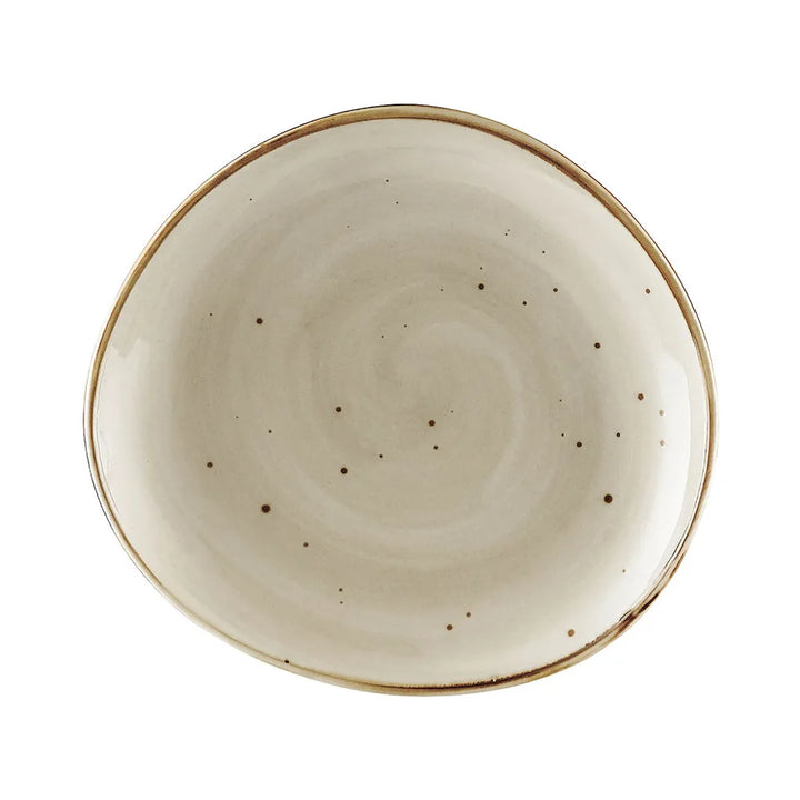 CAC China TUS-6-BGE Plate Desert Beige 6 3/8" Case of 36 Pcs