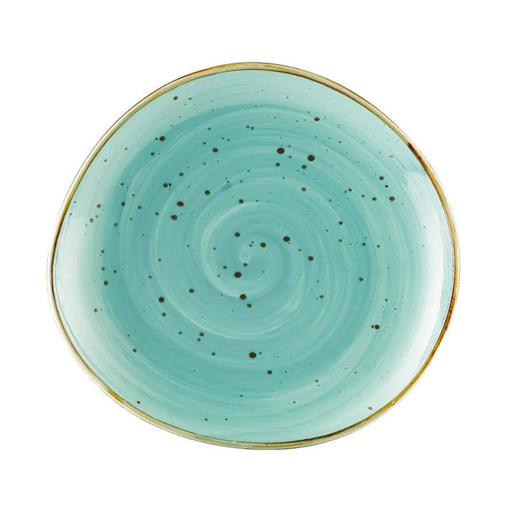 CAC China TUS-8-TQS Plate Turquoise 8 1/4" Case of 36 Pcs