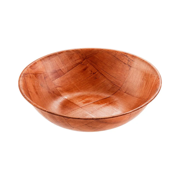 CAC China TWSB-08 Bowl Woven Wood 8" Case of 12 Pcs