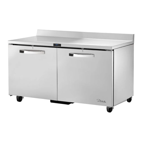 True TWT-60F-HC Two Section Work Top Freezer