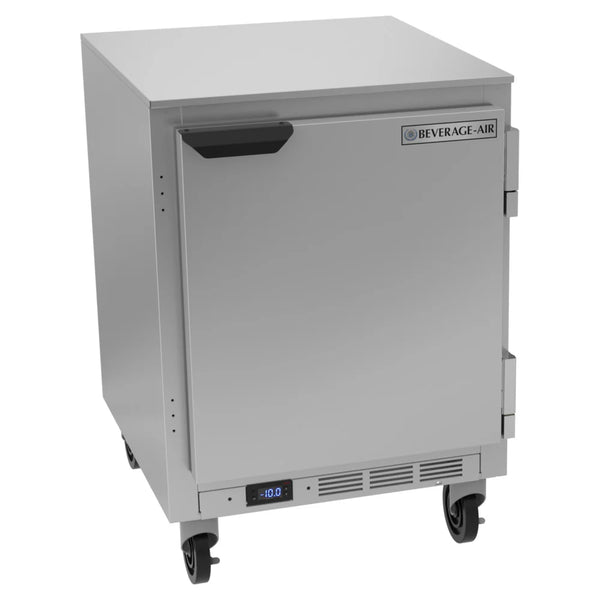 Beverage-Air UCF24HC 24" Shallow Depth Undercounter Freezer