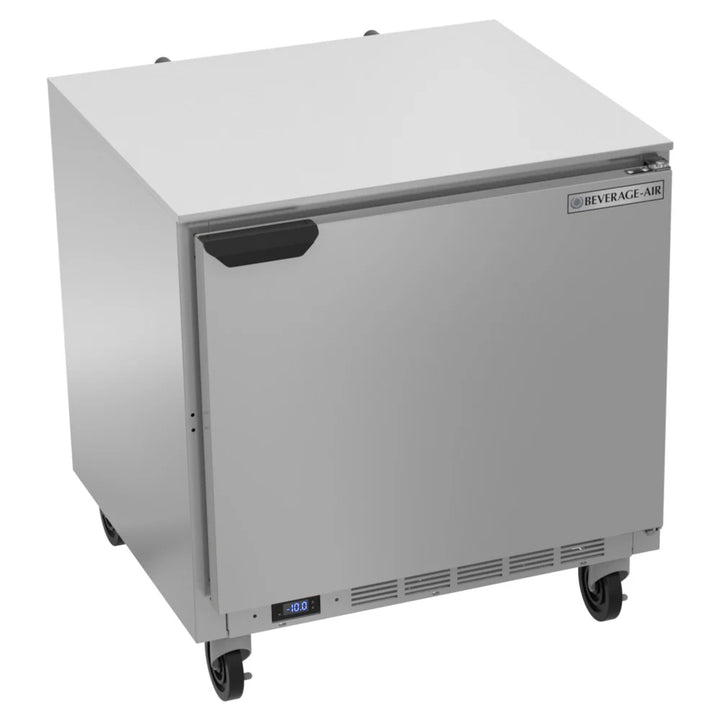 Beverage-Air UCF32AHC 32" 1 Solid Door Undercounter Freezer