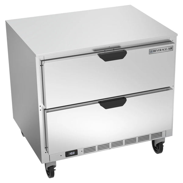 Beverage-Air UCFD36AHC-2 36" Undercounter Freezer with 2 Drawers