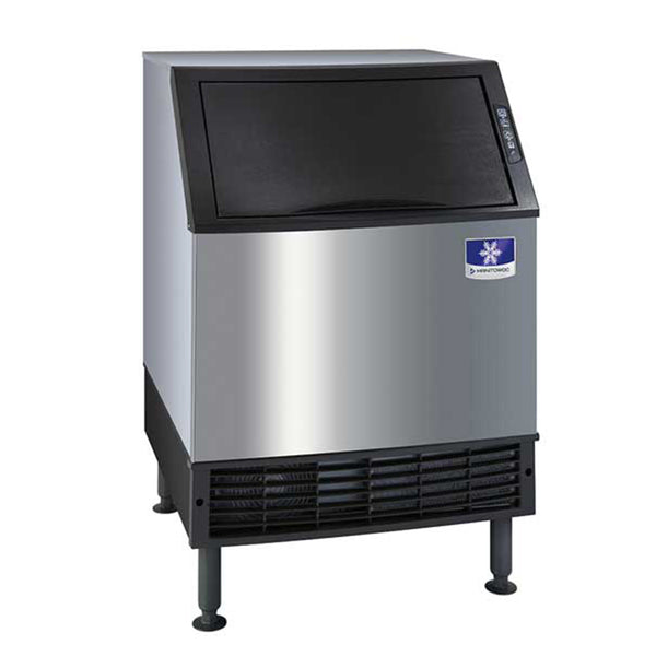 Manitowoc UDF-0310W NEO 30" Water Cooled Undercounter Diced Ice Machine with 100 lb. Bin, 115V, 295 lbs/day