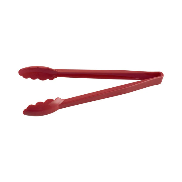 CAC China UTKU-12R Tong Plastic Utility Red 12" Case of 12 Pcs