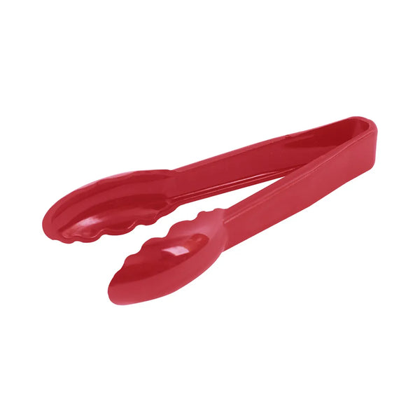 CAC China UTKU-6R Tong Plastic Utility Red 6" Case of 12 Pcs