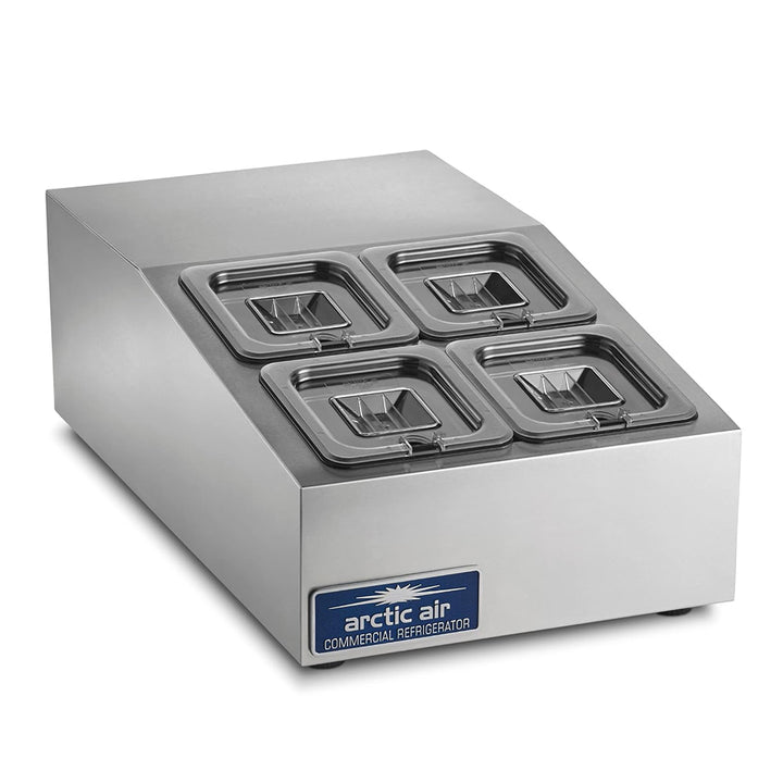 Arctic Air 4 Pan Countertop Compact Prep Unit – 15", (ACP4SQ)