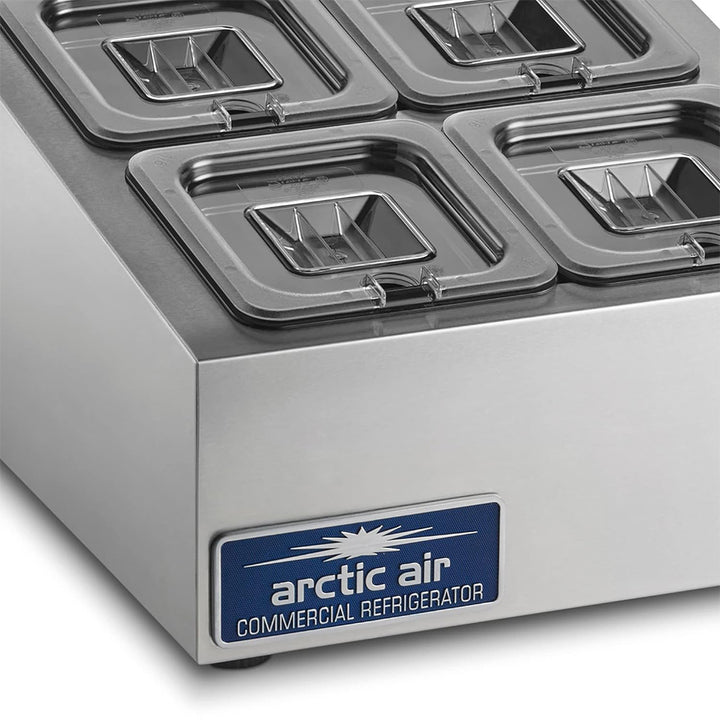 Arctic Air 4 Pan Countertop Compact Prep Unit – 15", (ACP4SQ)