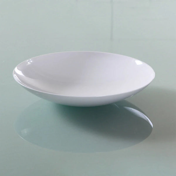 Yanco VE-209 18 Oz White Melamine Venice Soup / Salad Bowl, Pack of 24