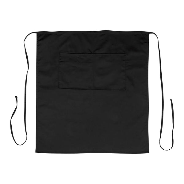 Winco WA-3129BK Bistro Apron, Full Length, Black