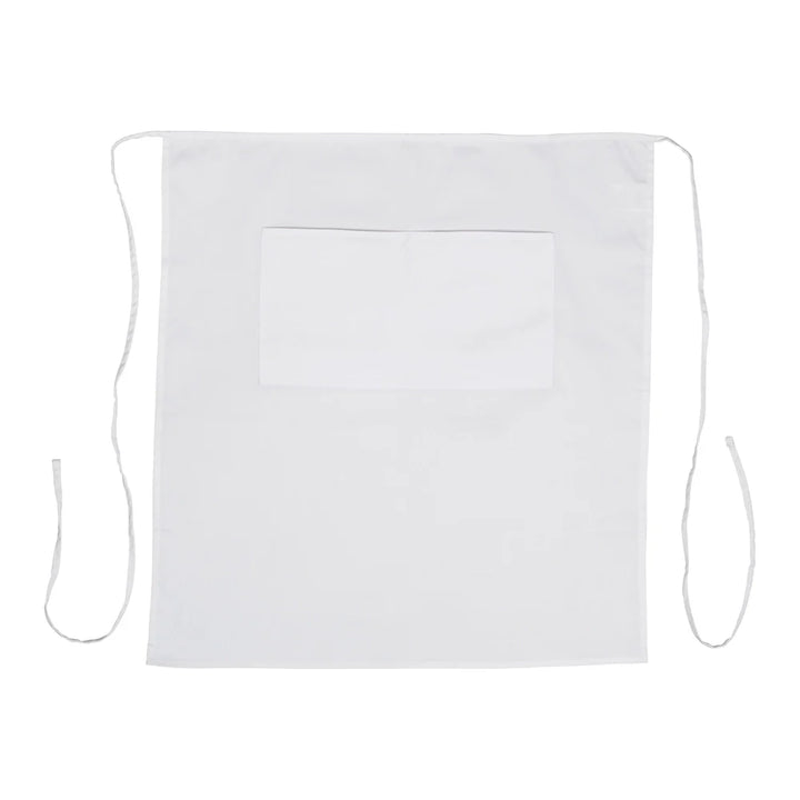 Winco WA-3129WH Bistro Apron, Full Length, White