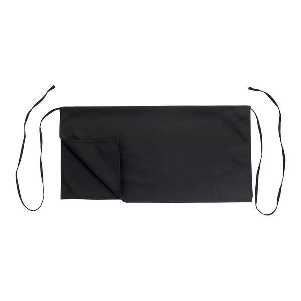 Winco WA4-3417K Four-Way Apron, 34"x17", Black