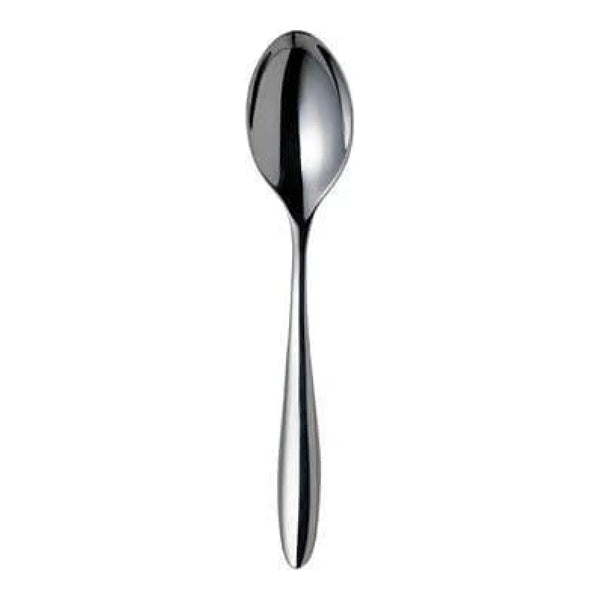 Furtino Wave 18/10 Stainless Steel Dessert Spoon 4 mm, Length 19 cm, Pack of 12