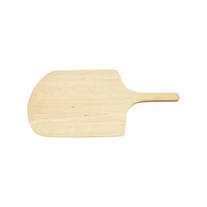 Thunder Group WDPP1222 22" Overall 13-3/4" x 12" Blade with 8-1/4" Length x 1-5/8" Diameter Handle, Wooden Pizza Peel