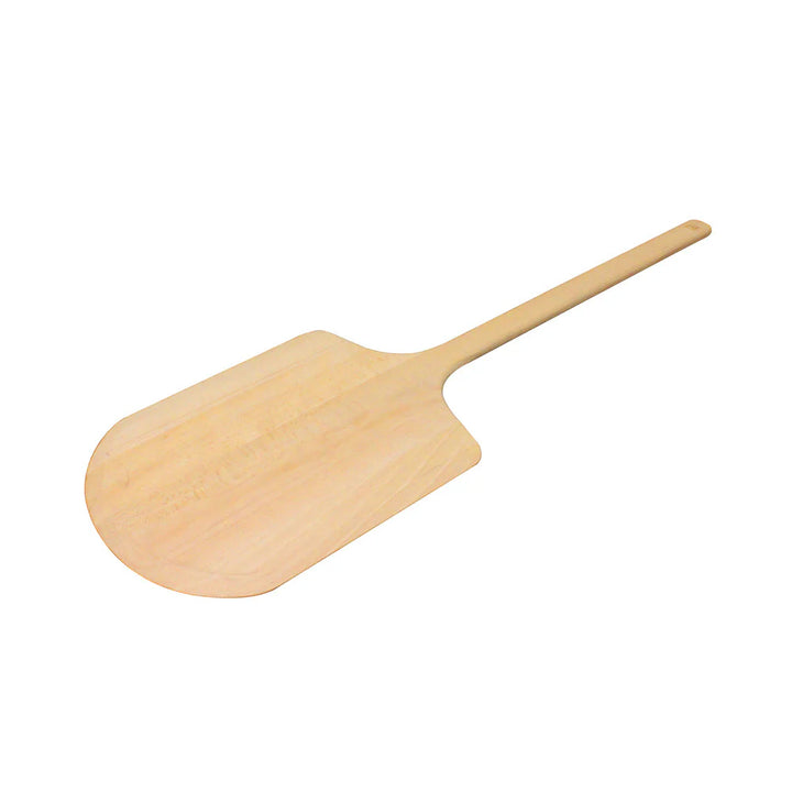 Thunder Group WDPP1236 36" Overall 13-3/4" x 12" Blade with 22-1/4" Length x 1-5/8" Diameter Handle, Wooden Pizza Peel