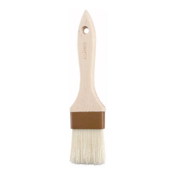 Winco WFB-20 Pastry/Basting Brush, Boar Bristle, 2" Wide