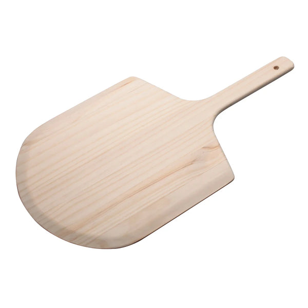 Winco WPP-1222 22" Wood Pizza Peel, 12"x13" Blade