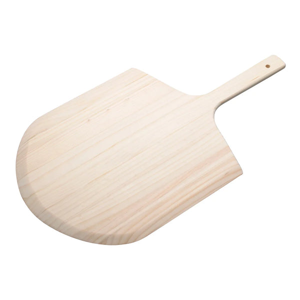 Winco WPP-1424 24" Wood Pizza Peel, 14"x15" Blade