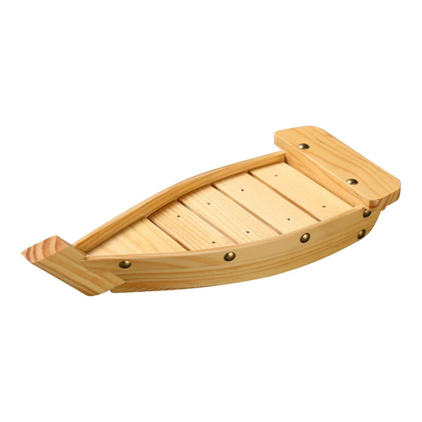 Yanco WS-113 5.75" Wooden Sushi Boat, Pack of 12