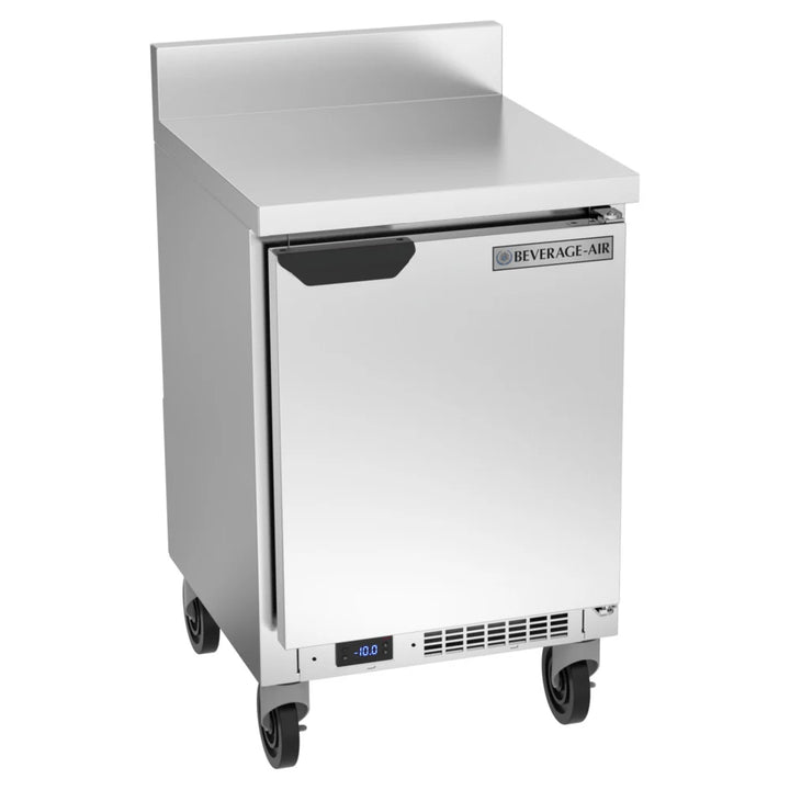 Beverage-Air WTF20HC-FIP 20" Worktop Freezer with 4" Foamed in Place Backsplash