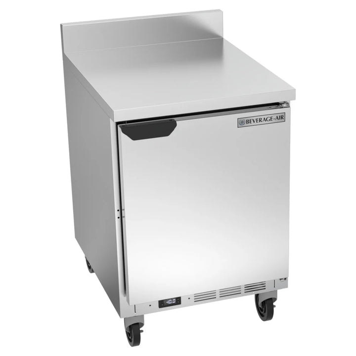 Beverage-Air WTF24AHC-FIP 24" Worktop Freezer with 4" Foamed in Place Backsplash