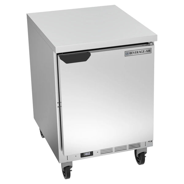 Beverage-Air WTF24AHC-FLT 24" Worktop Freezer With Flat Top