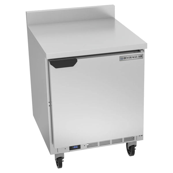 Beverage-Air WTF27AHC-FIP 27" Compact Worktop Freezer with 4" Foamed In Place Backsplash