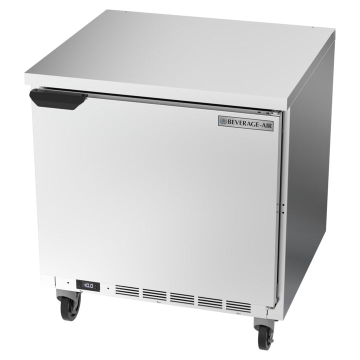 Beverage-Air WTF32AHC-FLT 32" Worktop Freezer With Flat Top