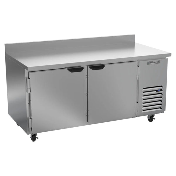 Beverage-Air WTF67AHC 67" Two Door Worktop Freezer